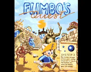 Flimbo's Quest screen shot title